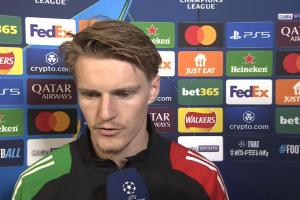 开运体育官方网站-厄德高：我非常相信我们能逆转劣势，在伯纳乌我们就展现过实力